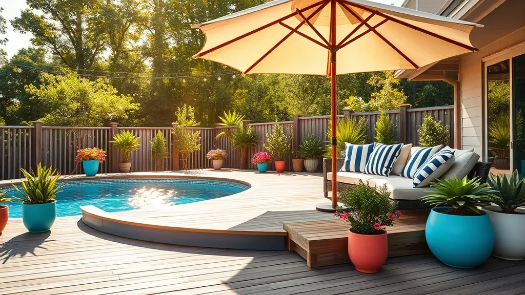 Crafting Your Dream Oasis: Above Ground Pool Deck Building Plans You’ll Love