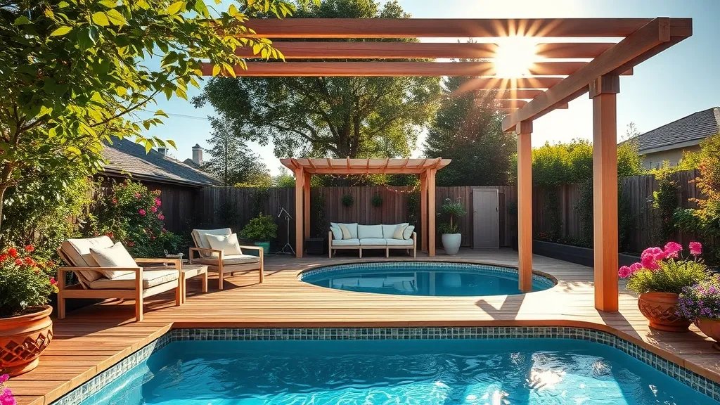 Crafting Your Dream Oasis: Stunning Blueprints for Above Ground Pool Decks
