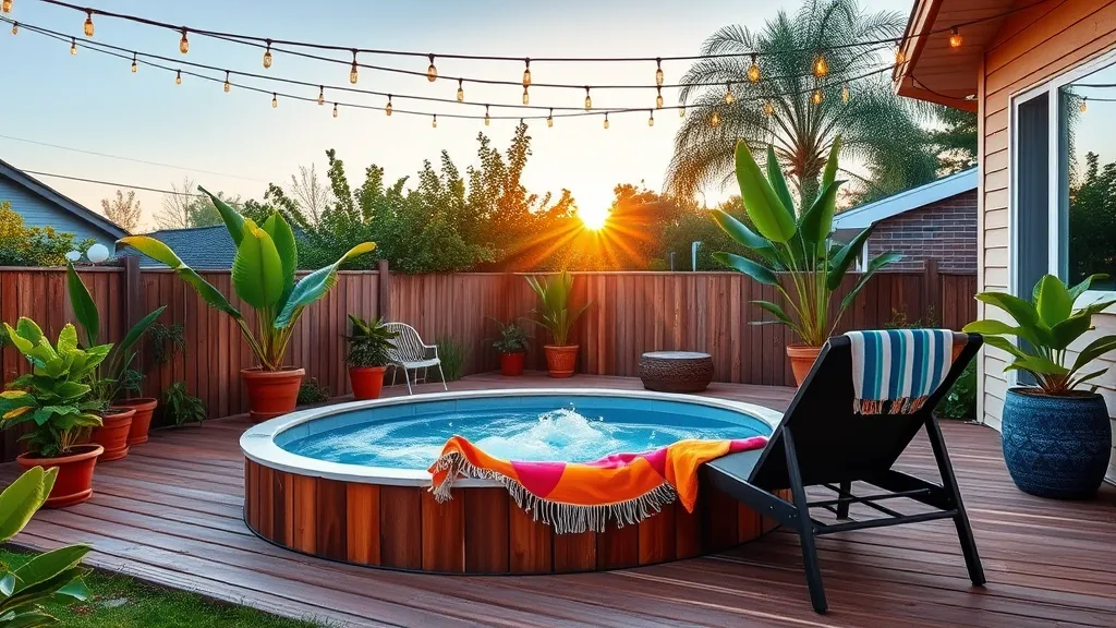 Creating Your Dream Oasis: Small Above Ground Pool Deck Ideas That Wow