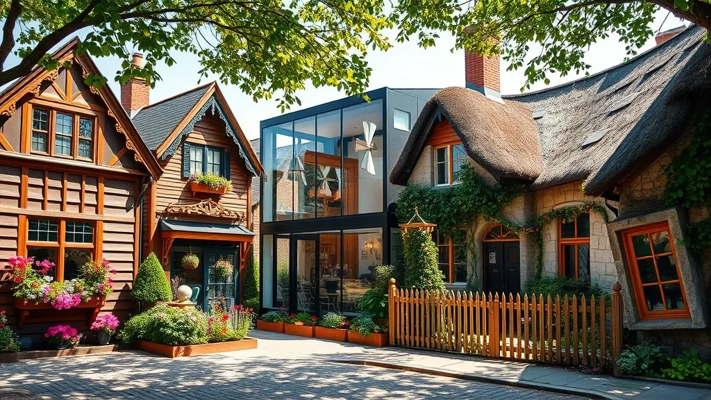Exploring the Charm: 10 Unique Housing Styles You’ll Fall in Love With