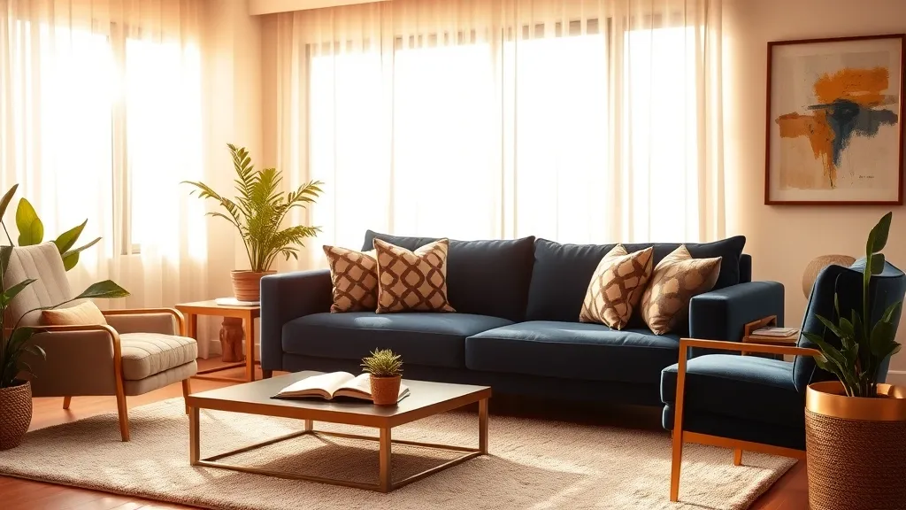 Transform Your Living Room with a Stunning Sofa Set with Chair
